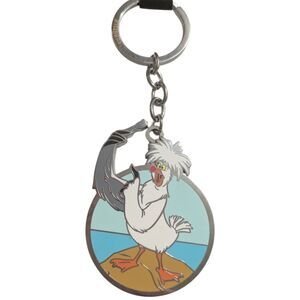 Disney Princess Scuttle Keychain The Little Mermaid Metal Keychain New